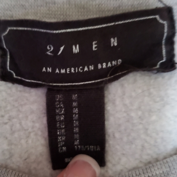 GRAY SWEATSHIRT WITH FLORAL STRIPE - Picture 8 of 8